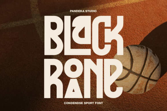 Black Roane: The Bold Condensed Font for Sports Branding