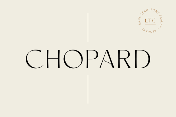 Chopard: The Elegant Sans Serif for Modern Creators