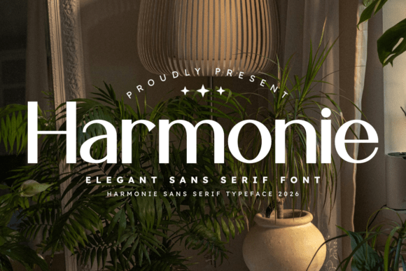Harmonie: A Sans Serif for Modern Elegance and Clarity
