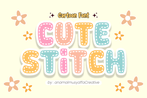 Meet Cute Stitch: The Font That Feels Like a Crafty Hug