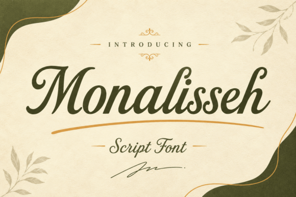 Monalisseh: A Font of Timeless Elegance