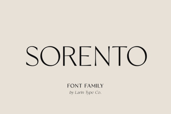 Sorento Regular: A Sophisticated Serif for Modern Designers