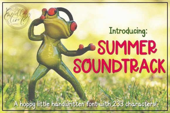 Summer Soundtrack: Your Go-To Font for Lively, Personal Designs