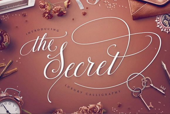 The Secret Font: A Stunning Calligraphy Alternative